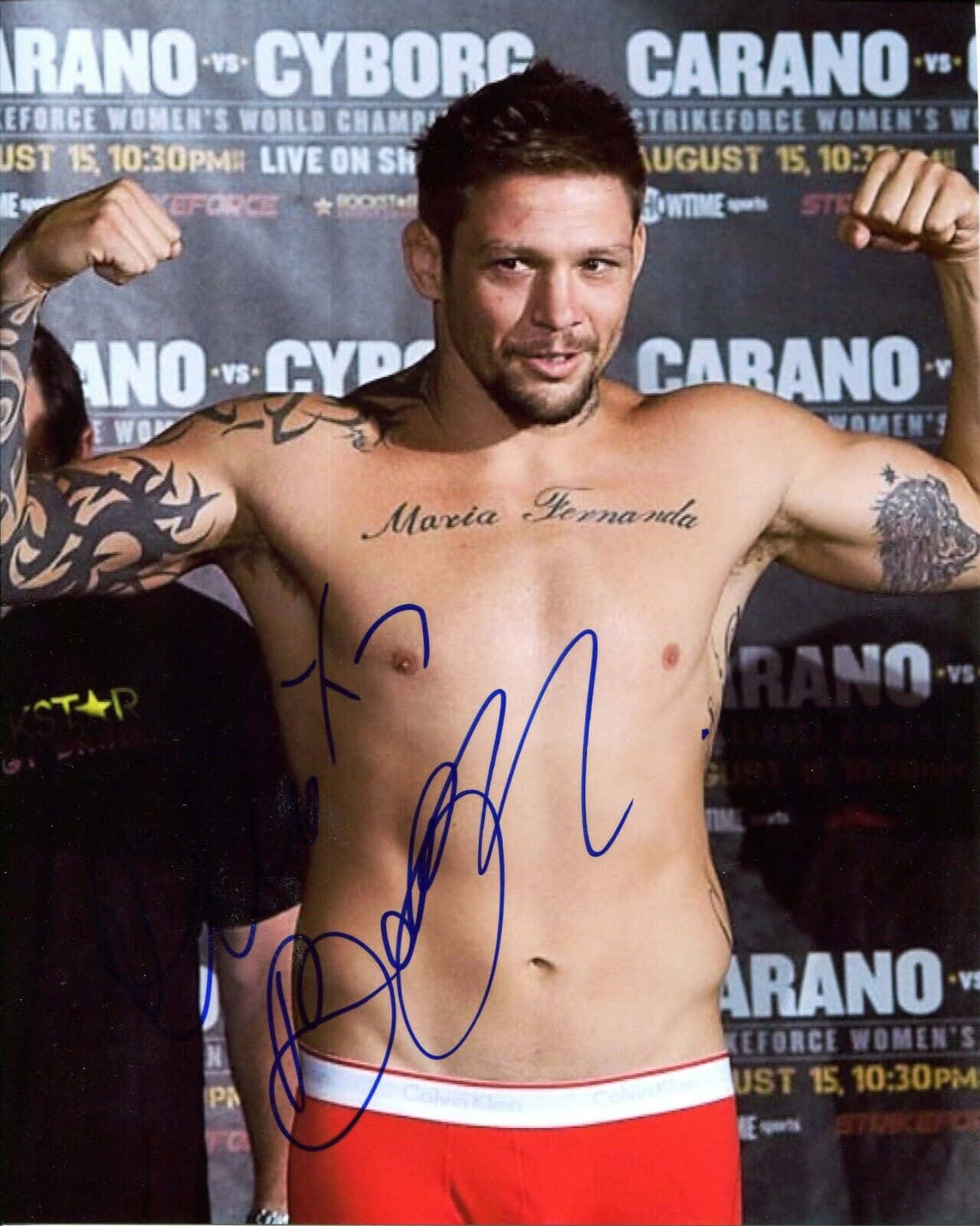 Renato Sobral During 2009 Weigh-in Event Background