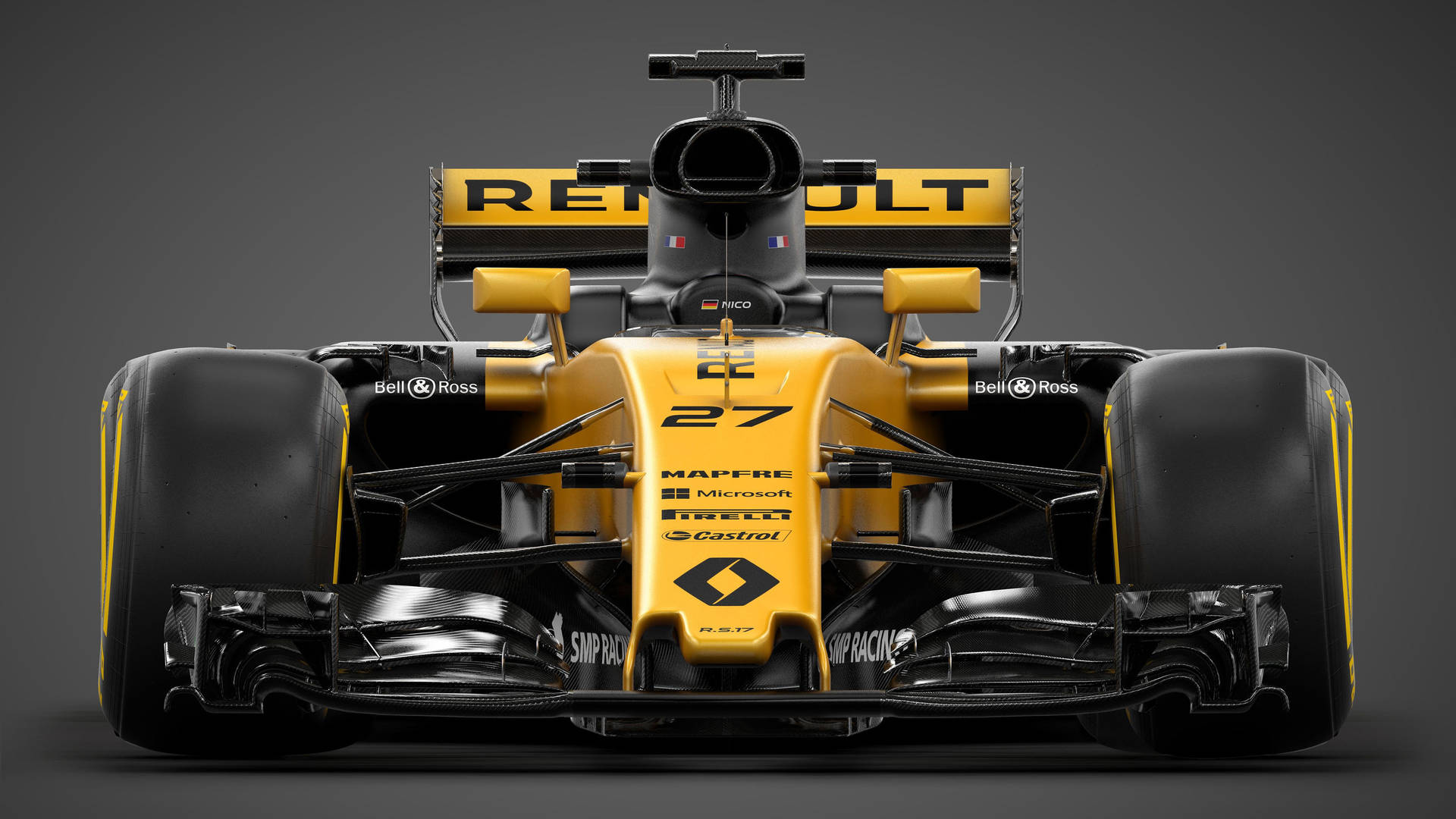 Renault Formula One Car Background