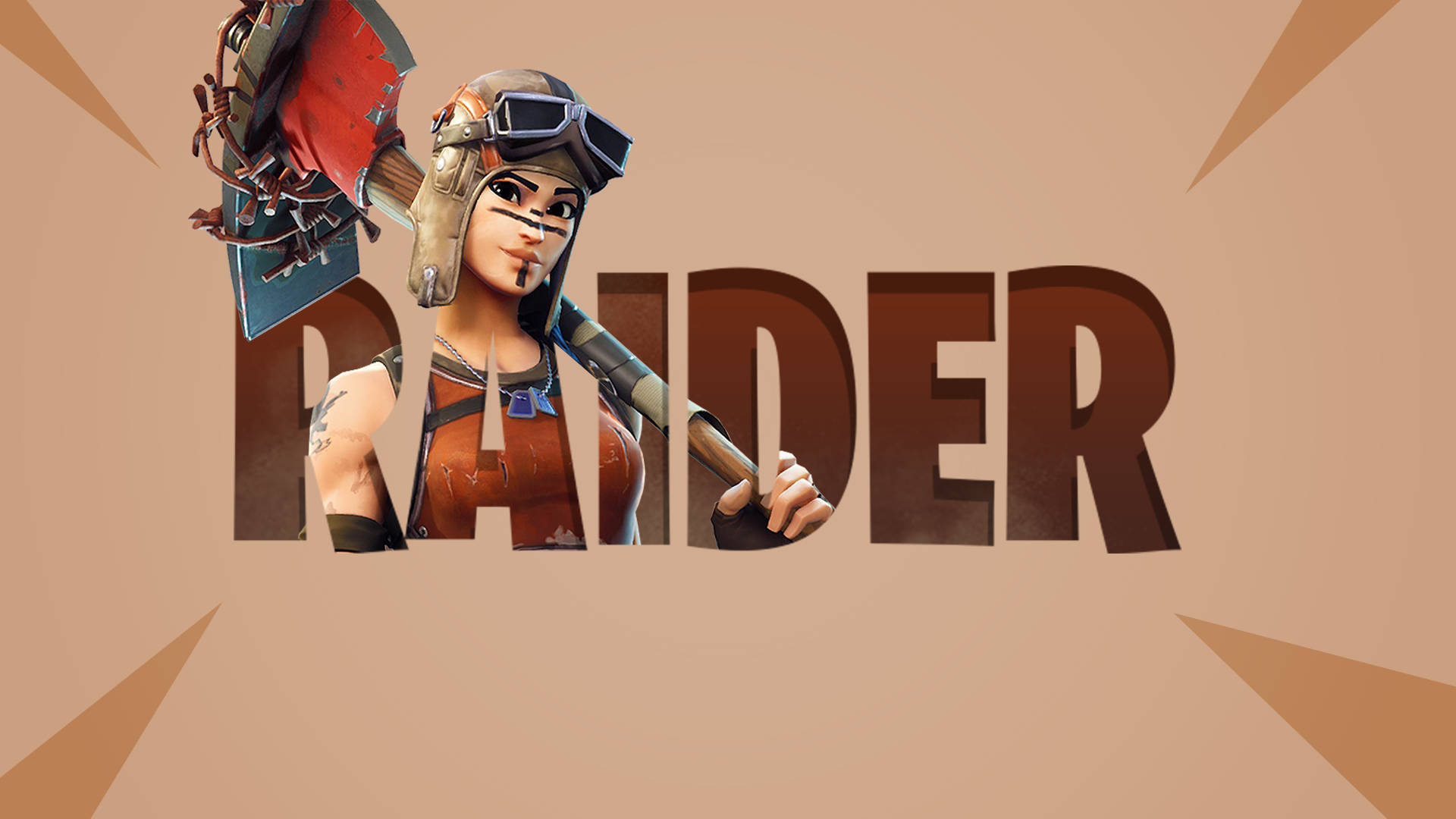 Renegade Raider Fortnite Art Poster Background