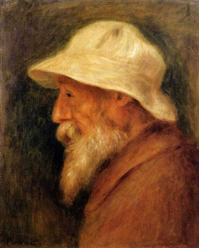 Renoir Self Portrait Background