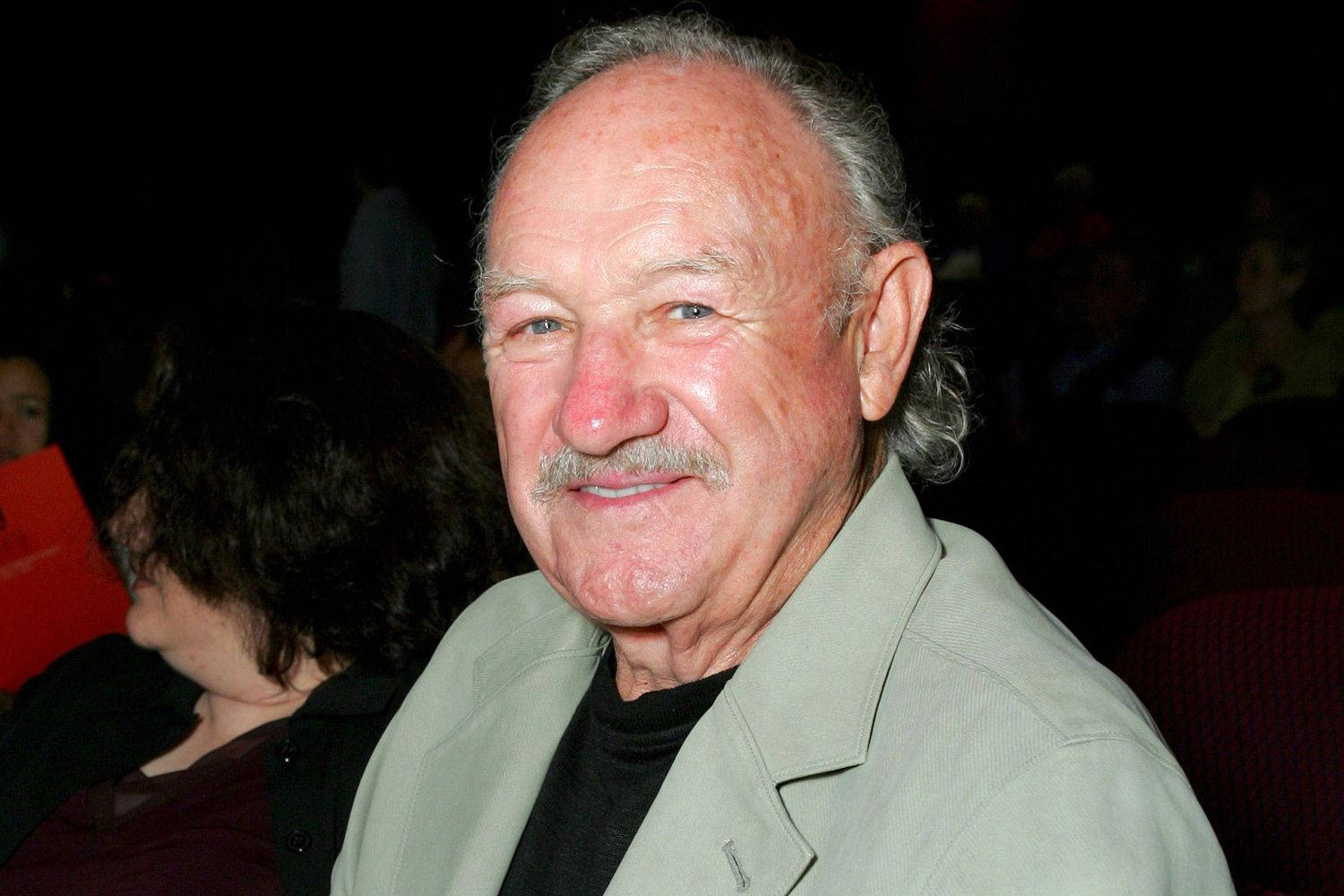 Renowned Actor Gene Hackman In His Later Years Background