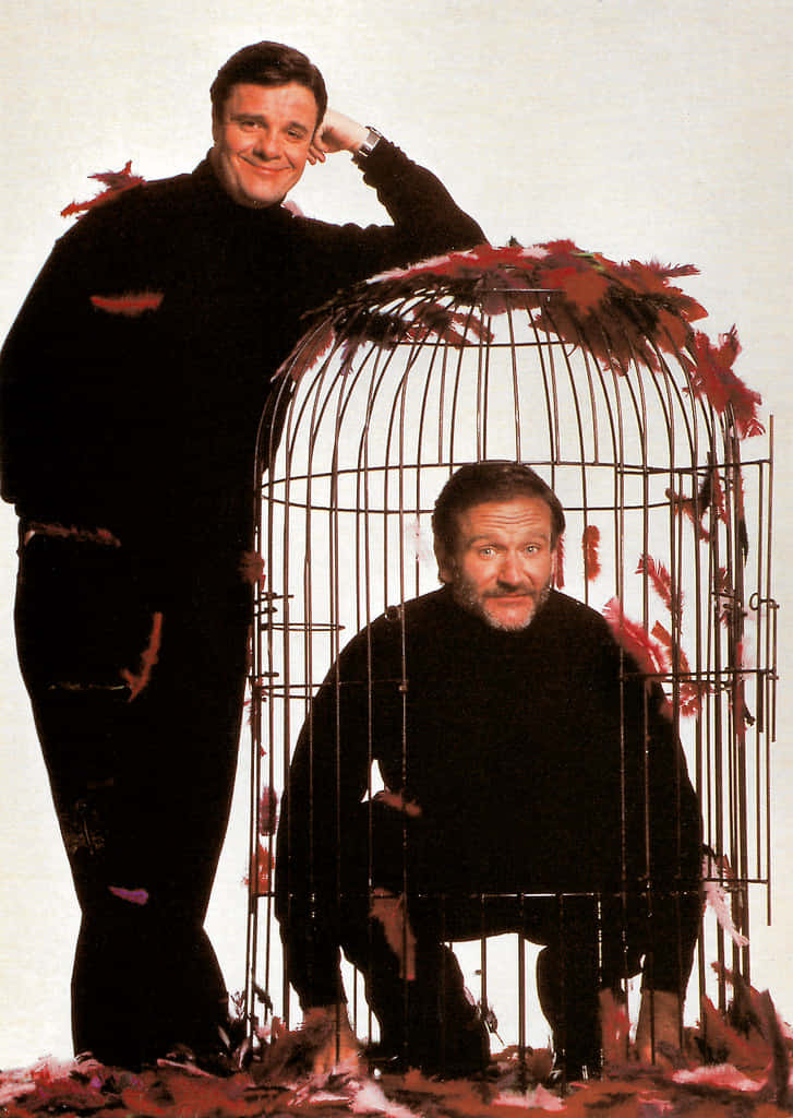 Renowned Actor Nathan Lane In A Classic Pose