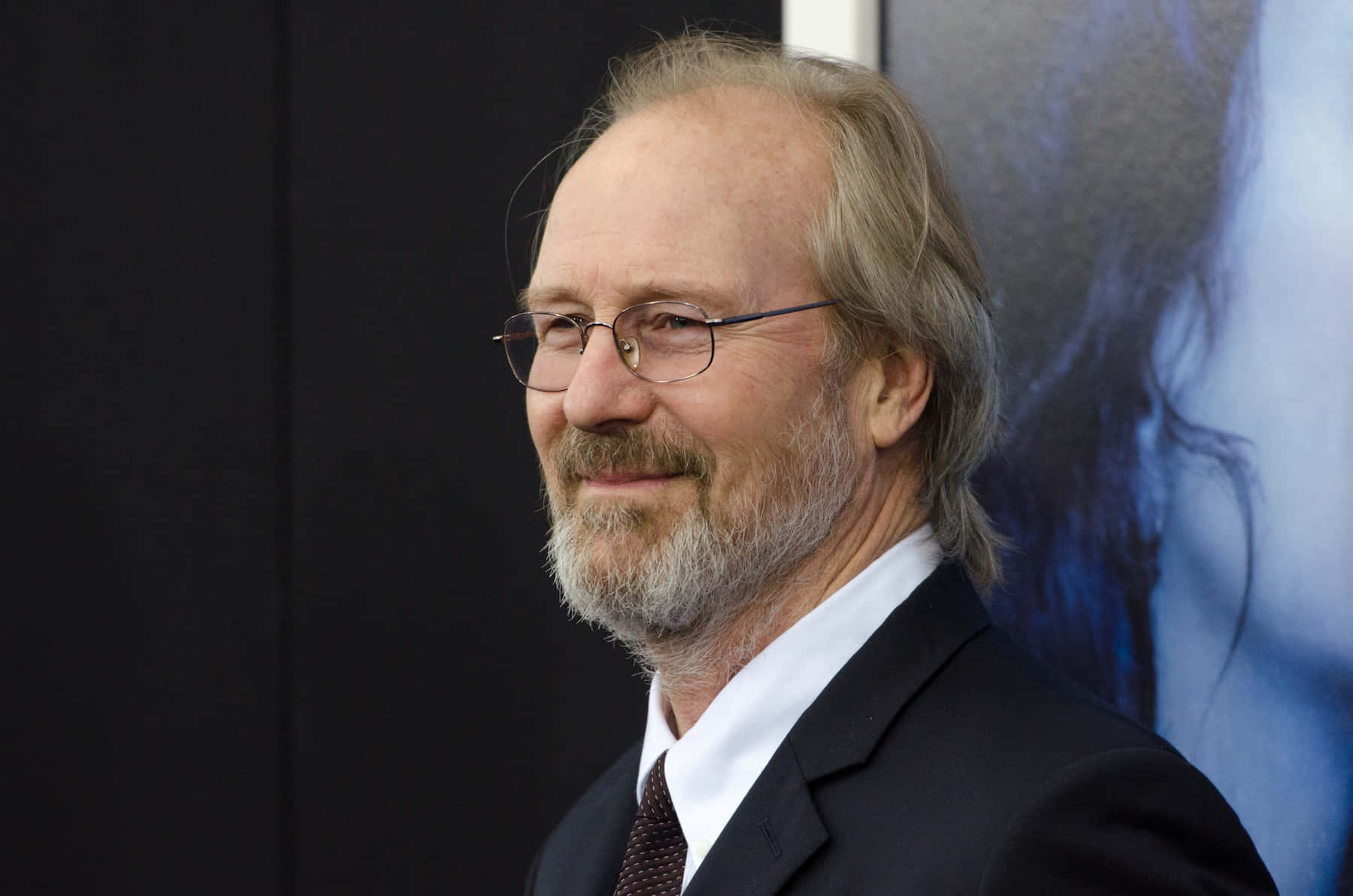 Renowned Actor William Hurt Posing For A Portrait