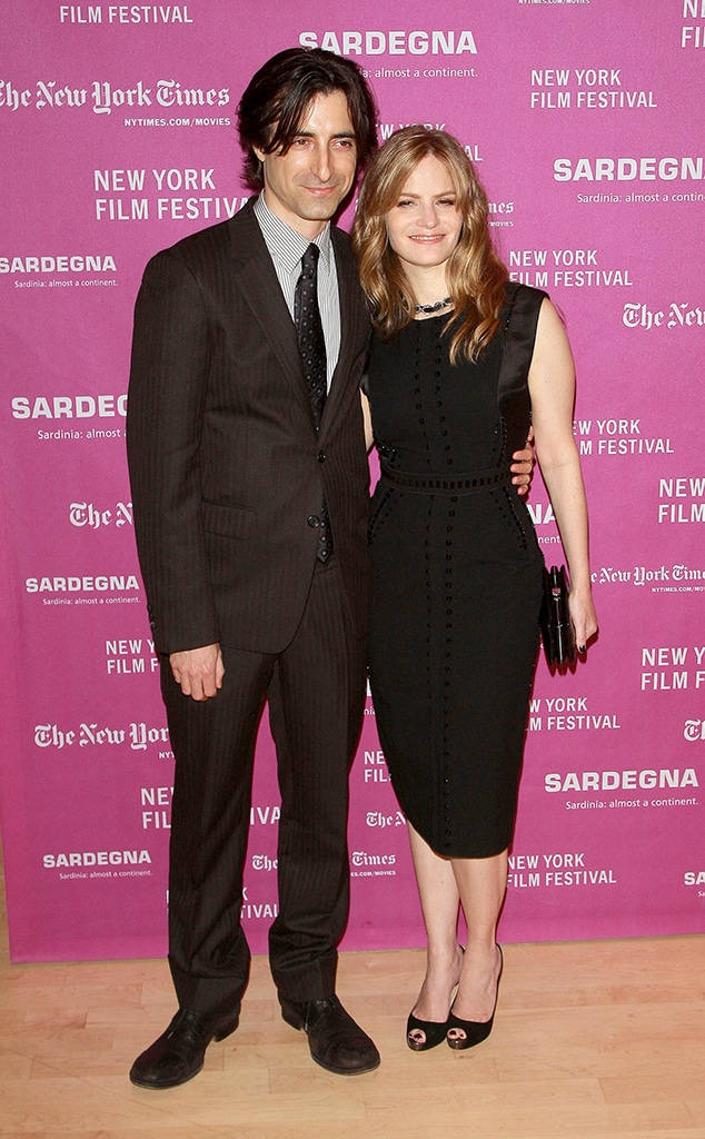 Renowned Actress Jennifer Jason Leigh With Director Noah Baumback At New York Film Festival