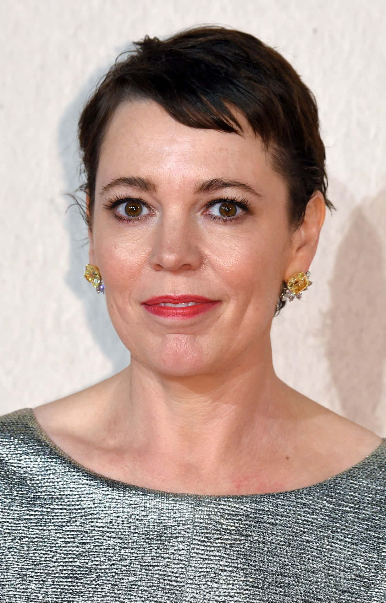 Renowned Actress Olivia Colman In An Elegant Outfit