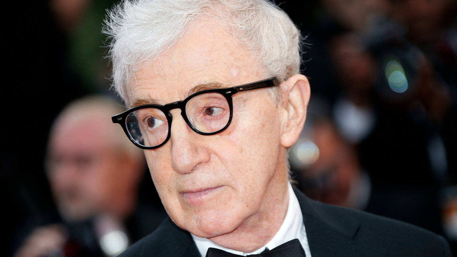 Renowned American Filmmaker Woody Allen At The 69th Cannes Film Festival Background