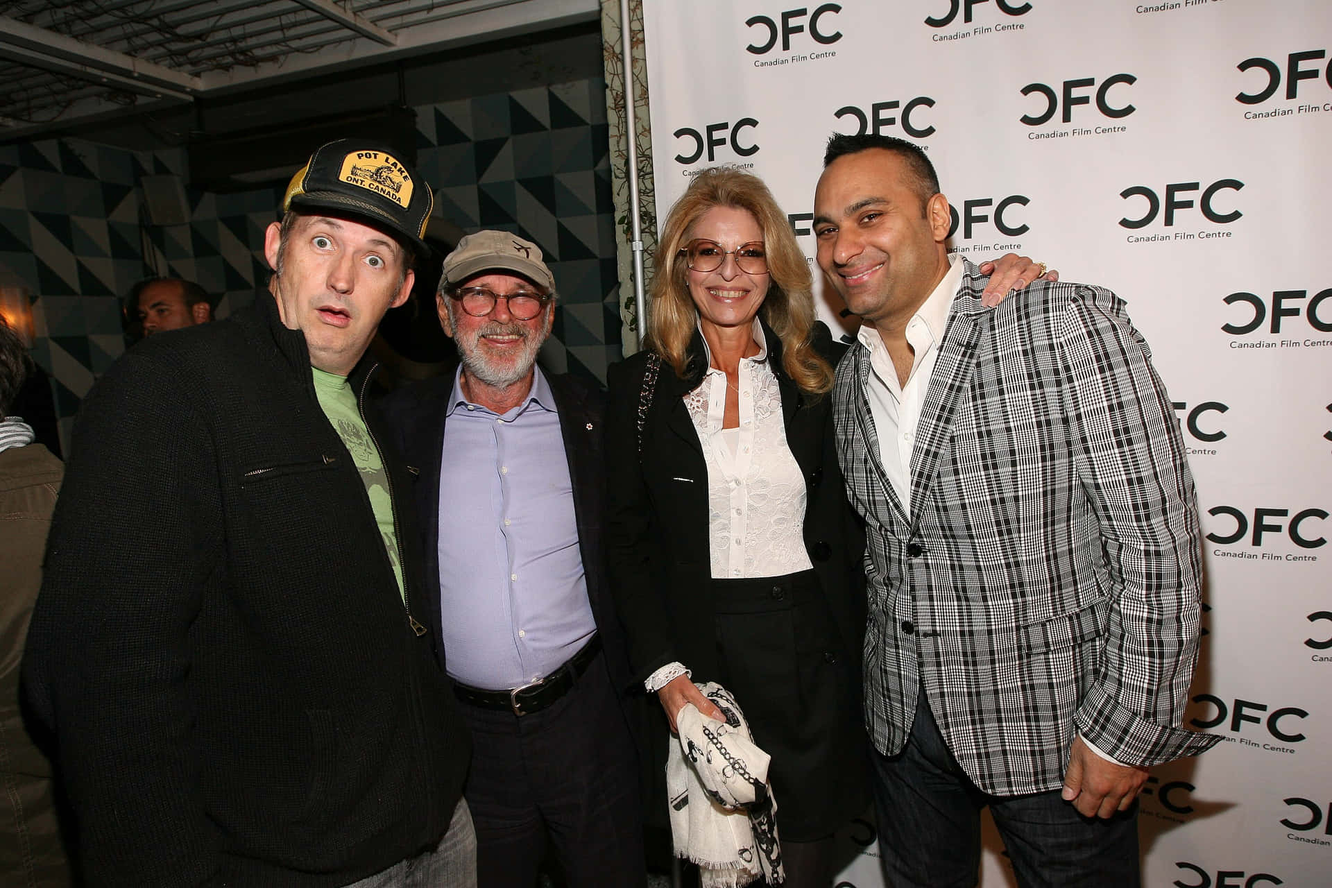 Renowned Comedian And Actor Harland Williams Delivering A Comedy Sketch Background