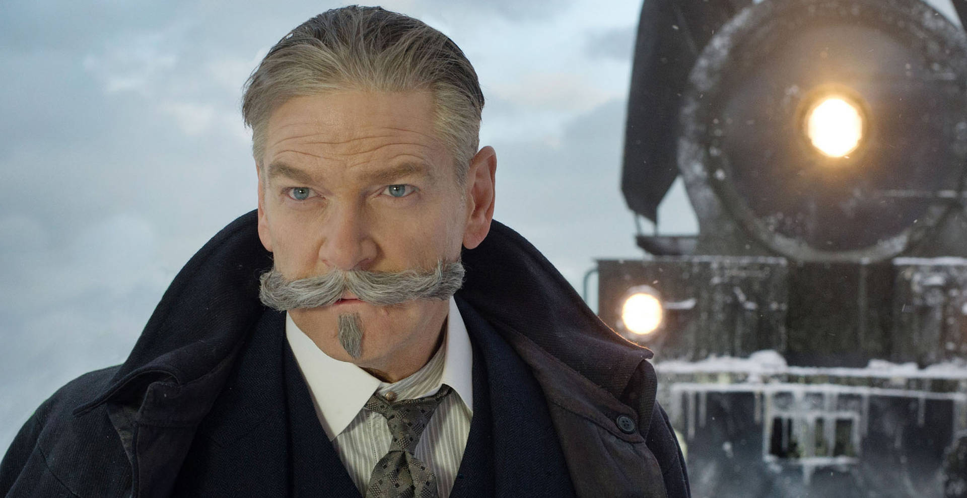 Renowned Director Kenneth Branagh On Set Background