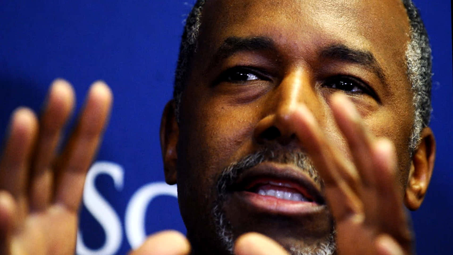 Renowned Neurosurgeon And Politician Ben Carson In Discussion Background