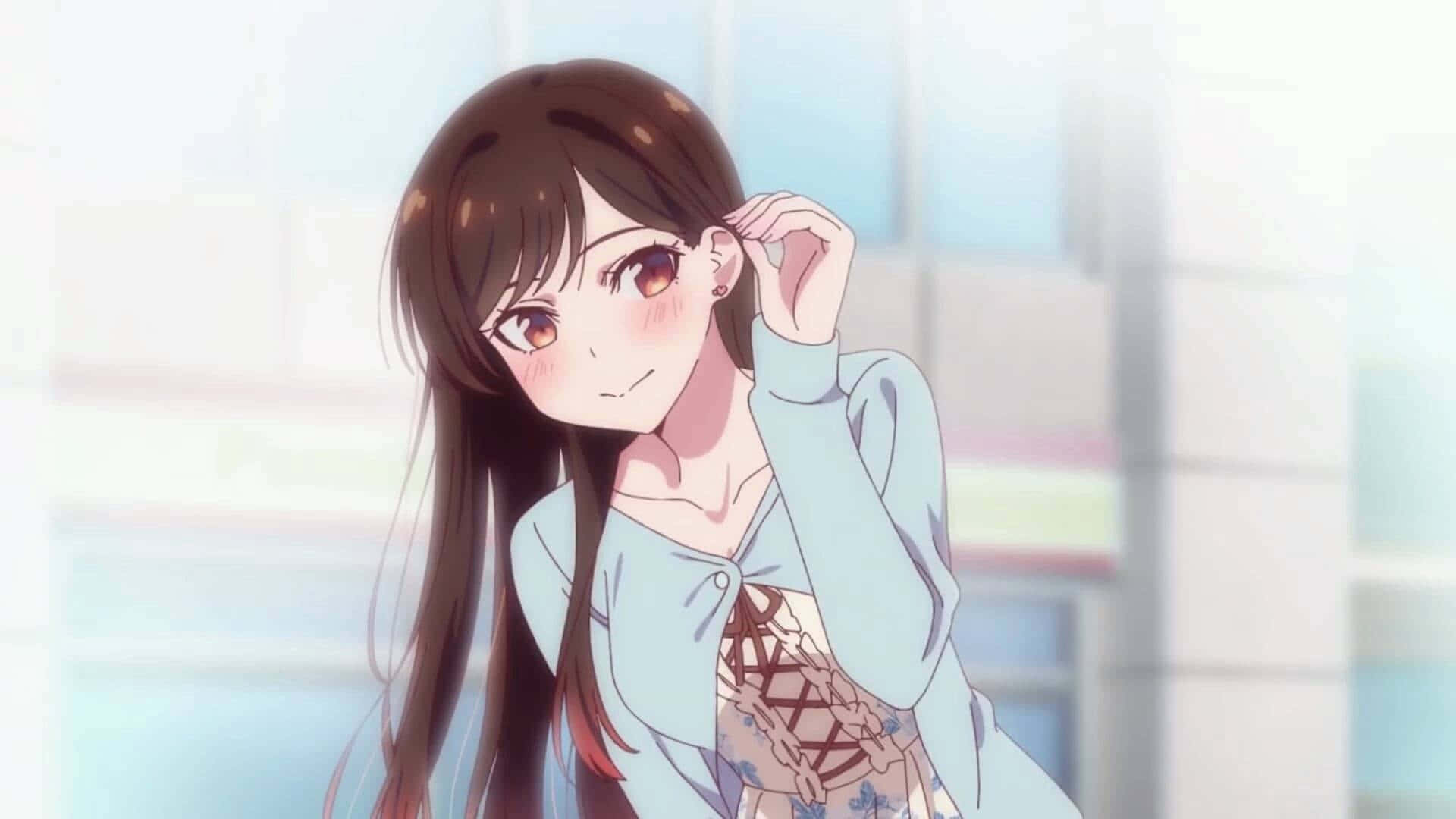 Rent A Girlfriend Chizuru Anime Background