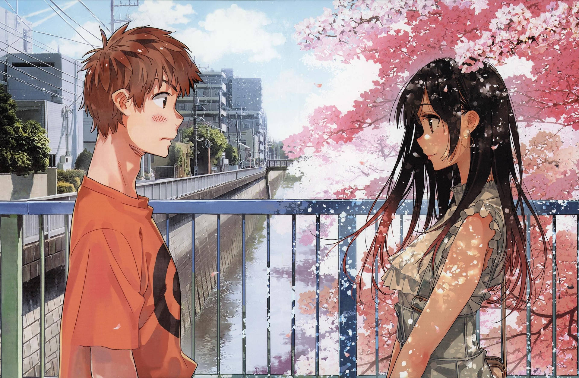 Rent A Girlfriend Chizuru Date With Kazuya Background