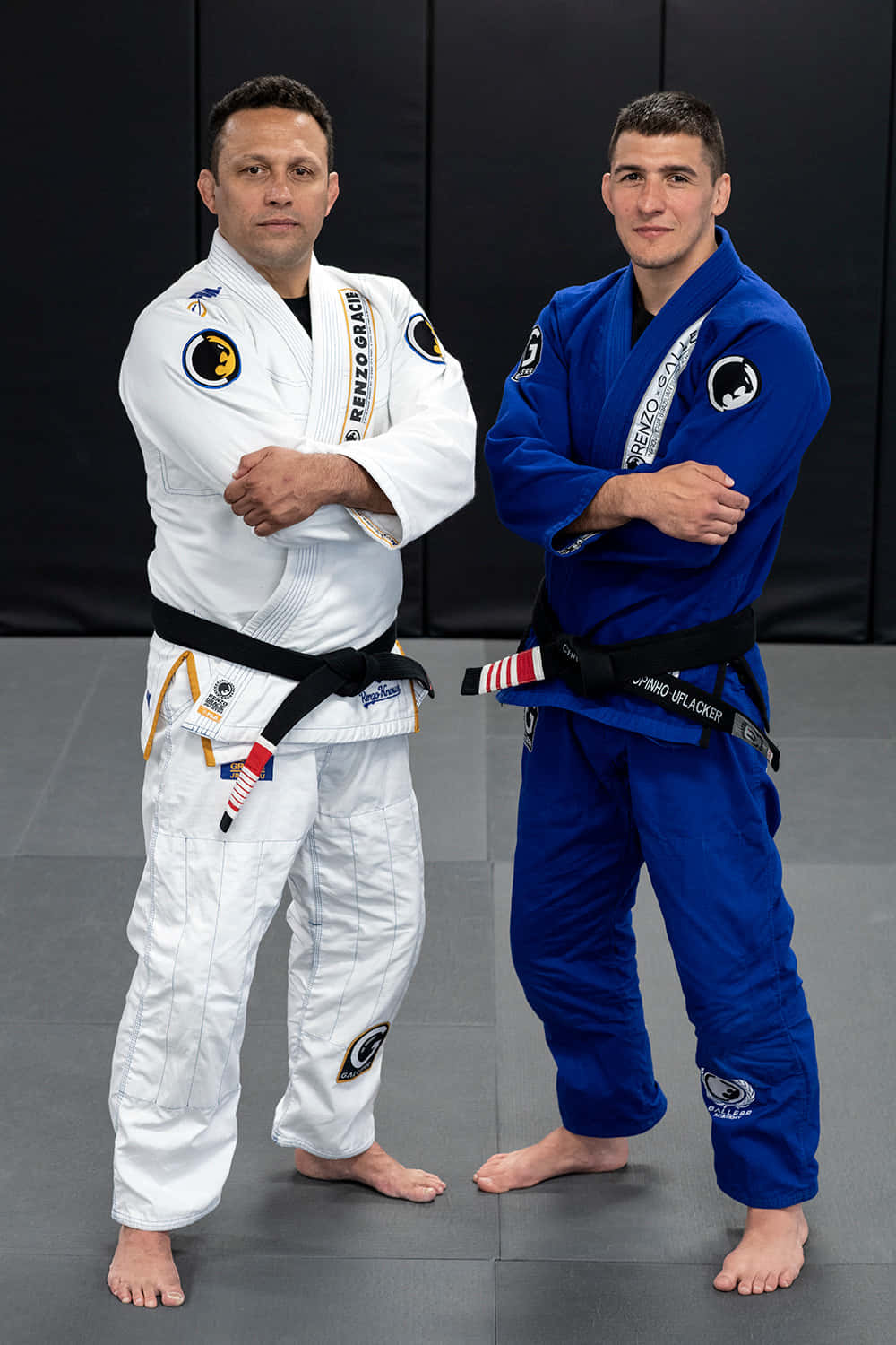 Renzo Gracie With Christian Uflacker