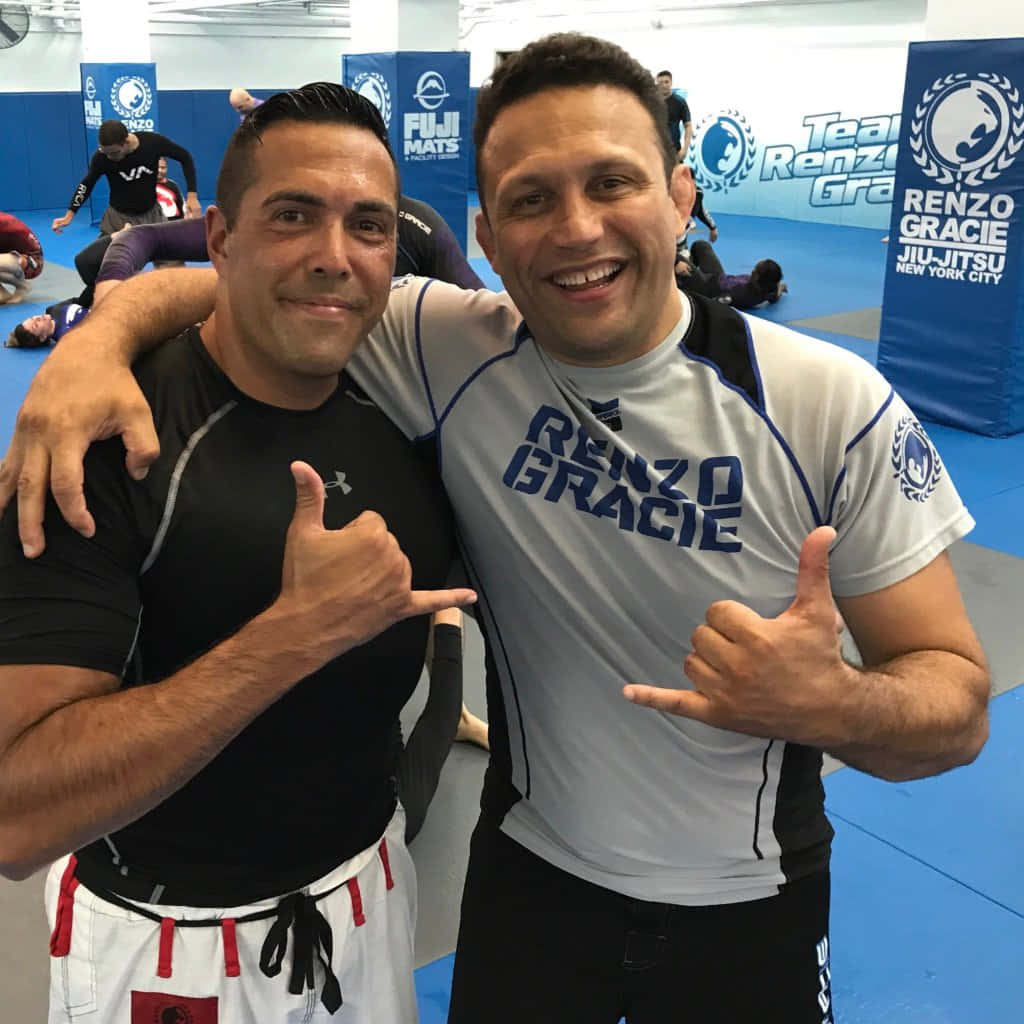 Renzo Gracie With Igor Gracie Background