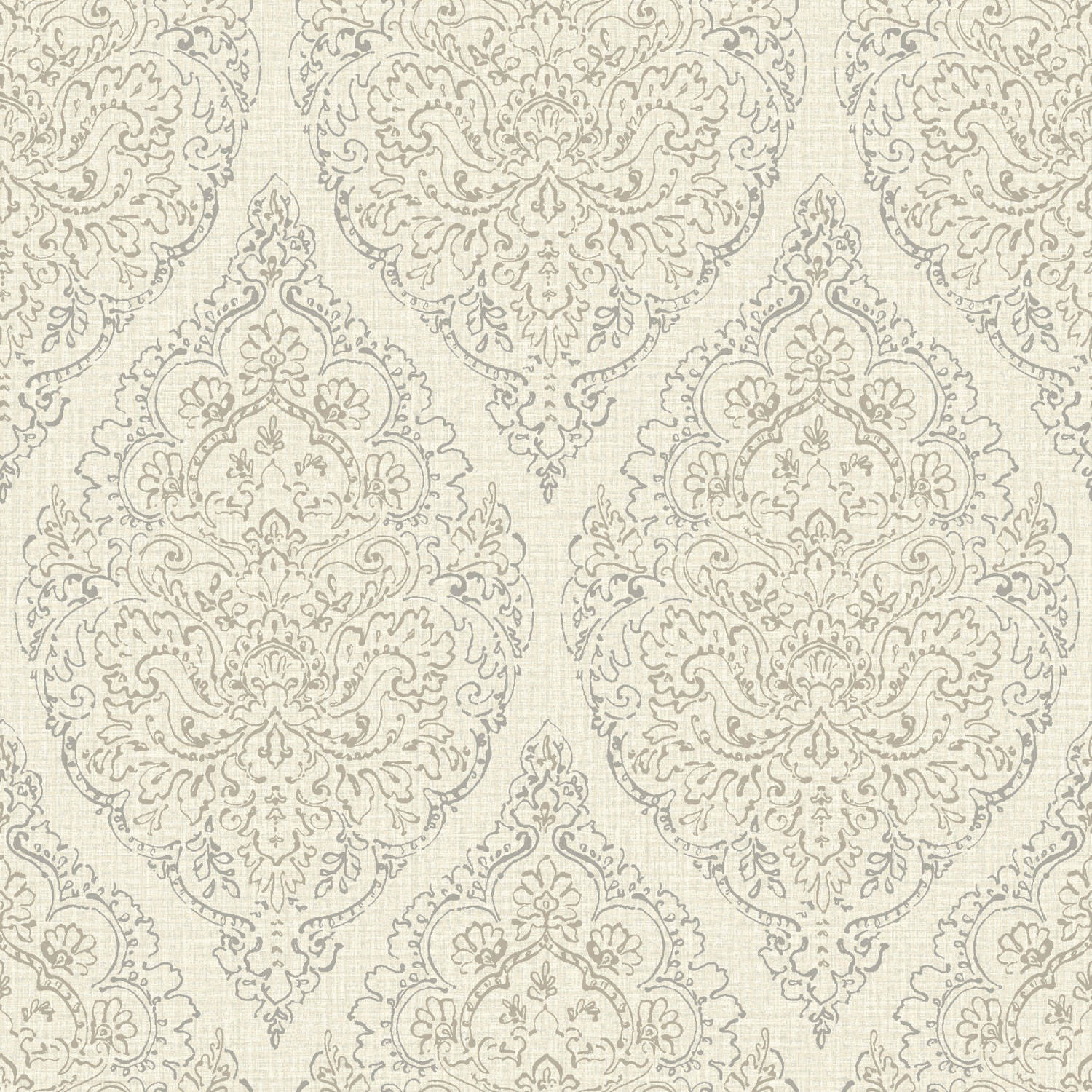 Repeating Cream Boho Pattern Background