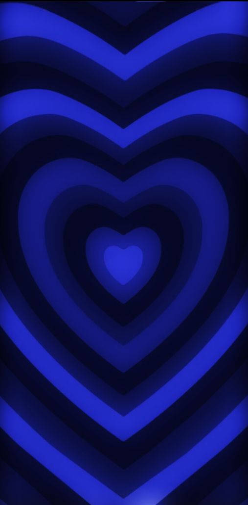 Repetitive Blue Hearts