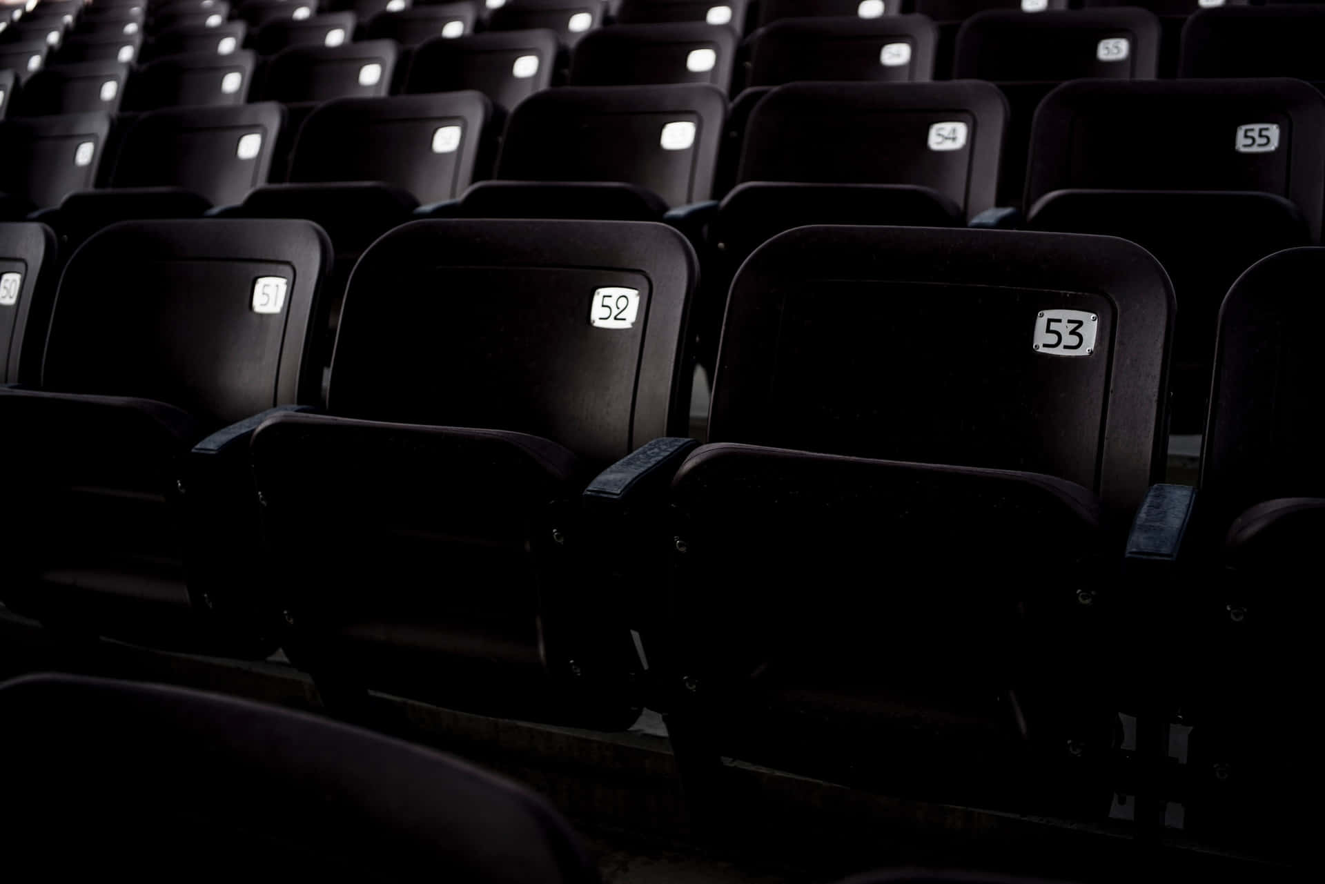 Repetitive Movie Seats [wallpaper] Background