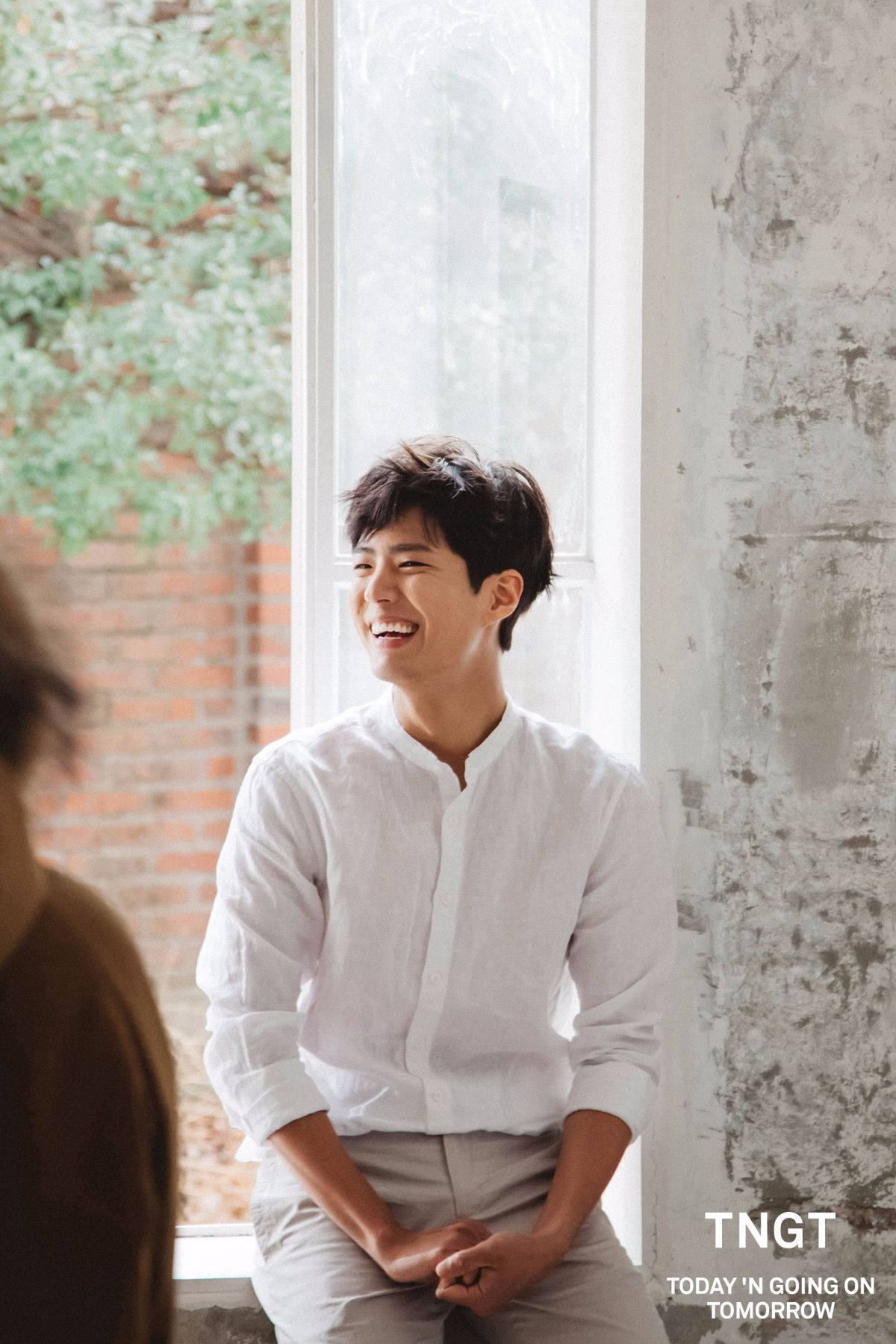 Reply 1988 Park Bo-gum Smiling Background