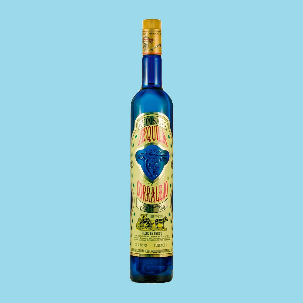 Reposado Corralejo Rich Tequila Blue