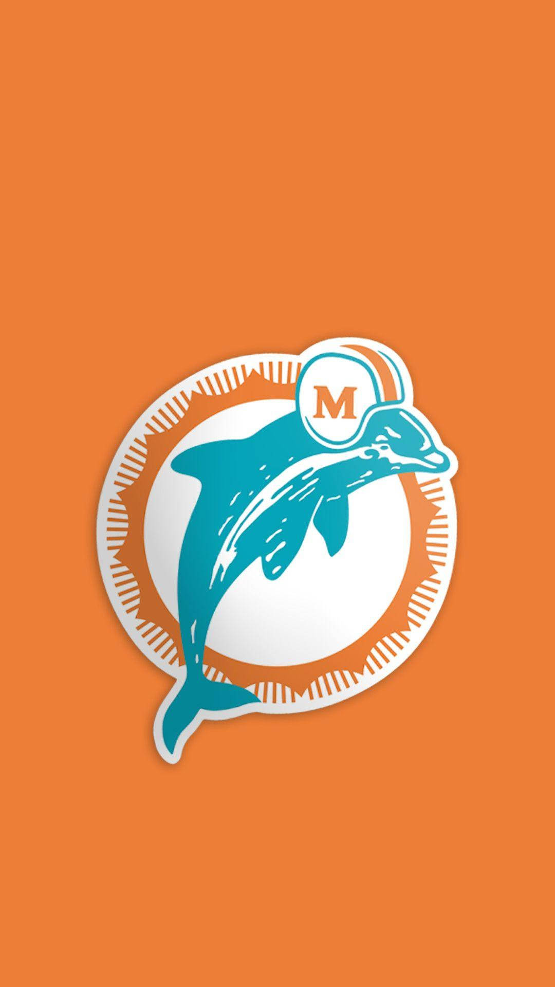 Represent The Miami Dolphins With Our Premium Iphone Background