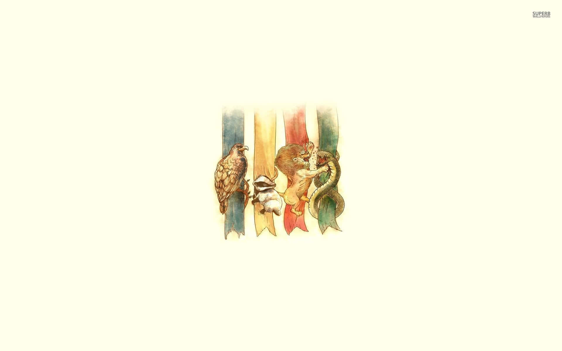 Represent Your House Pride With The Ravenclaw Crest Background