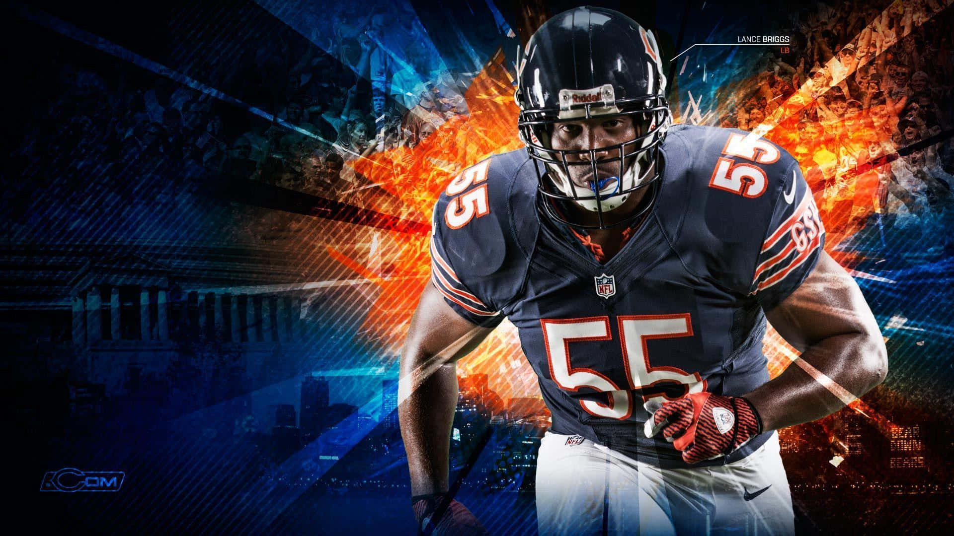 Represent Your Team And Show Your Passion In Style With This Bold Hd Nfl Wallpaper! Background