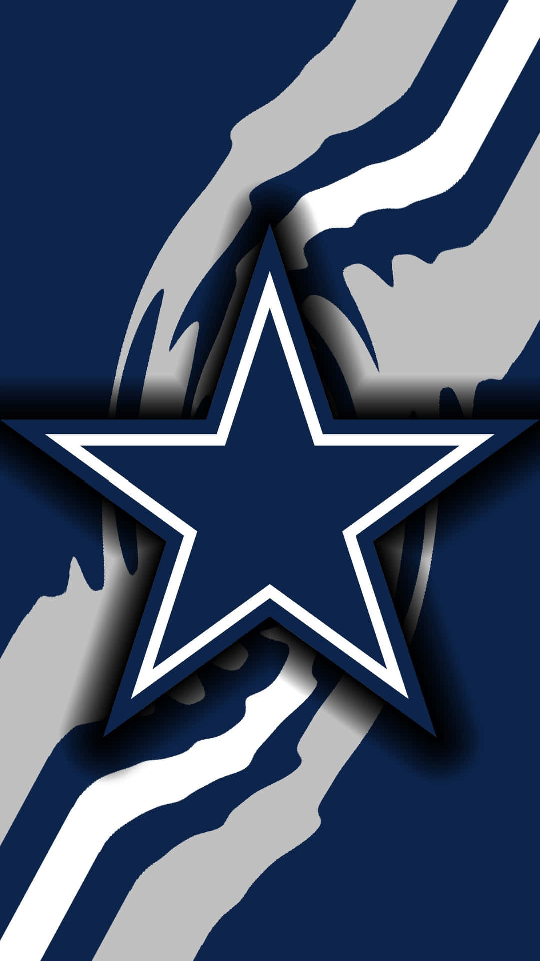 Represent Your Team With The Official Dallas Cowboys Iphone Wallpaper! Background