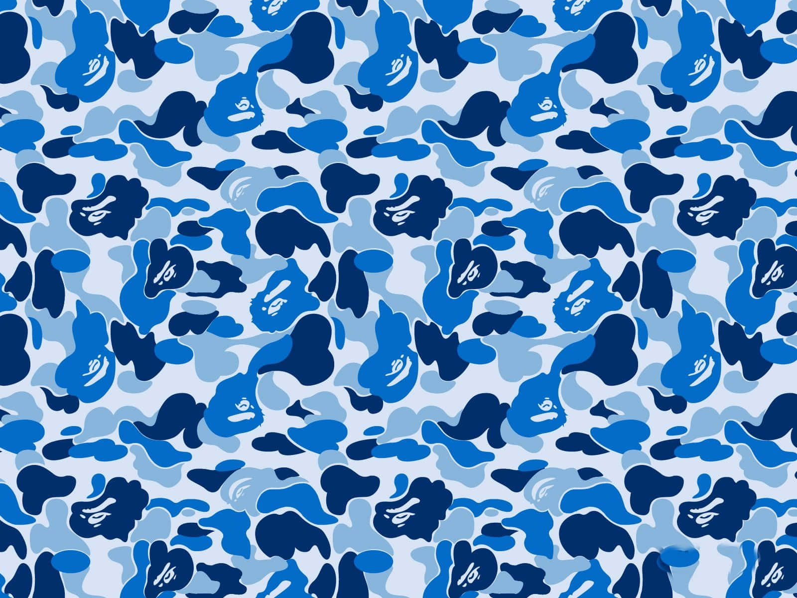 Representing A Classic With Bape Camo Background