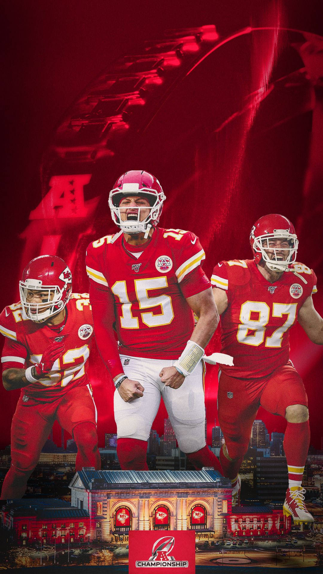 Representing The Fans With Kansas City Chiefs Cool Background