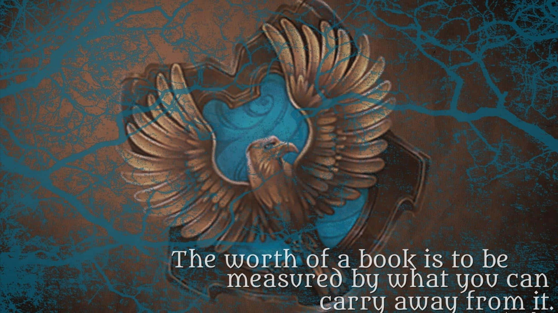 Representing The House Of Ravenclaw Background