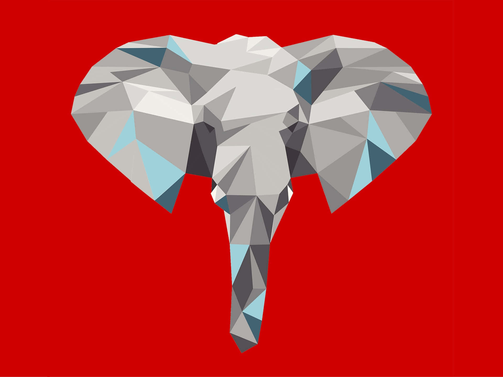 Republican Elephant Vector
