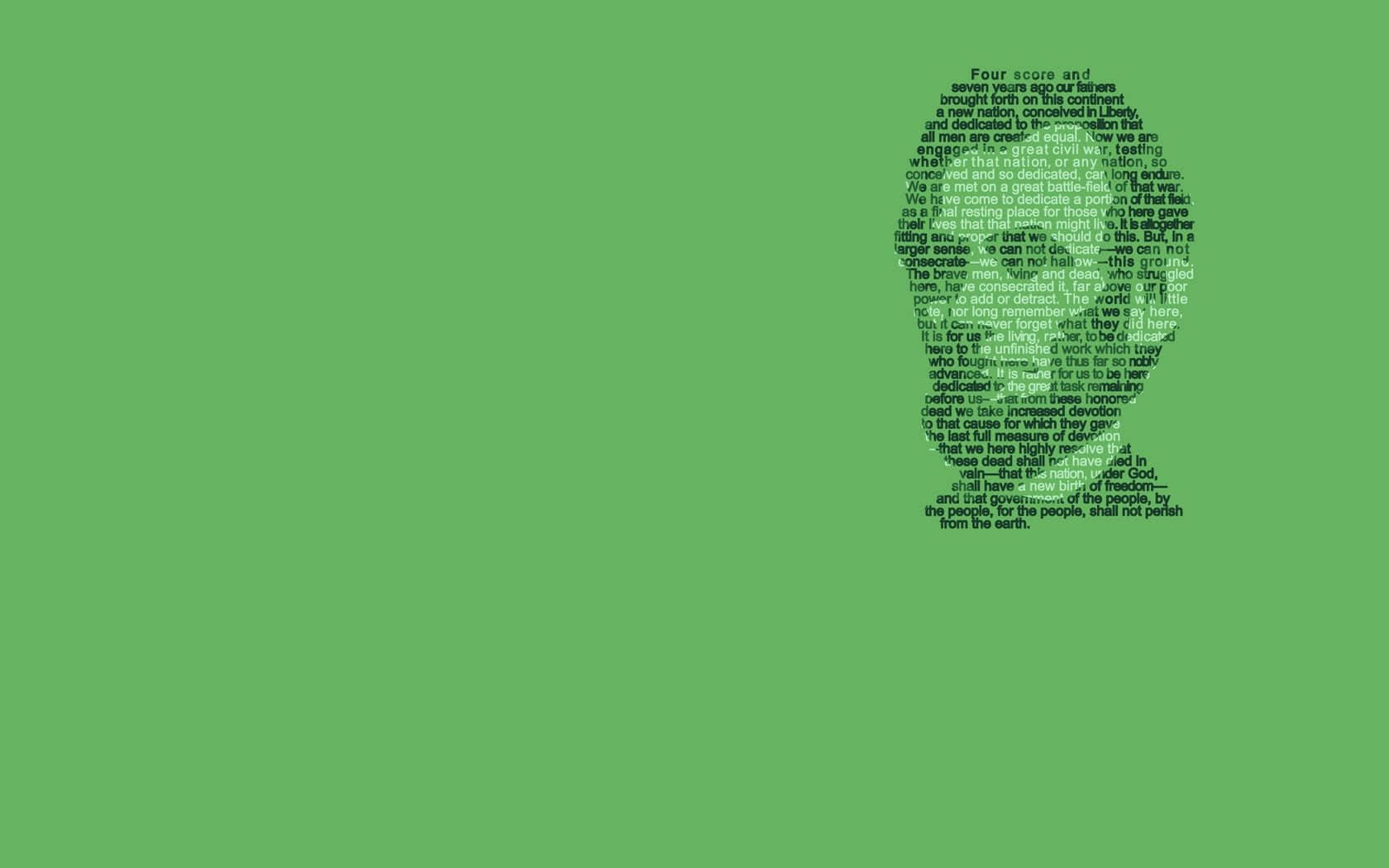 Republican Lincoln Word Art