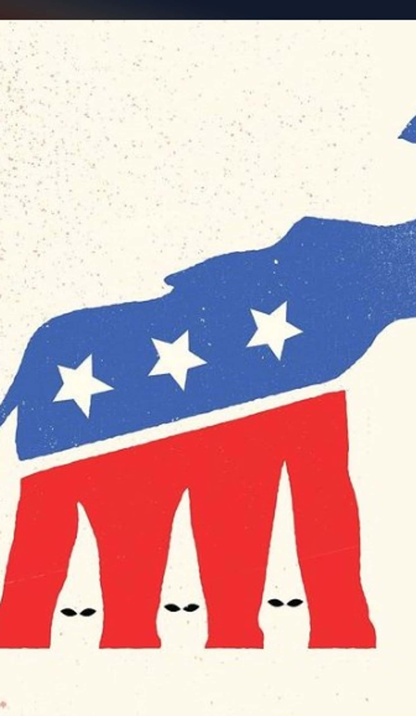 Republican Party Symbol With Ku Klux Clan Imagery