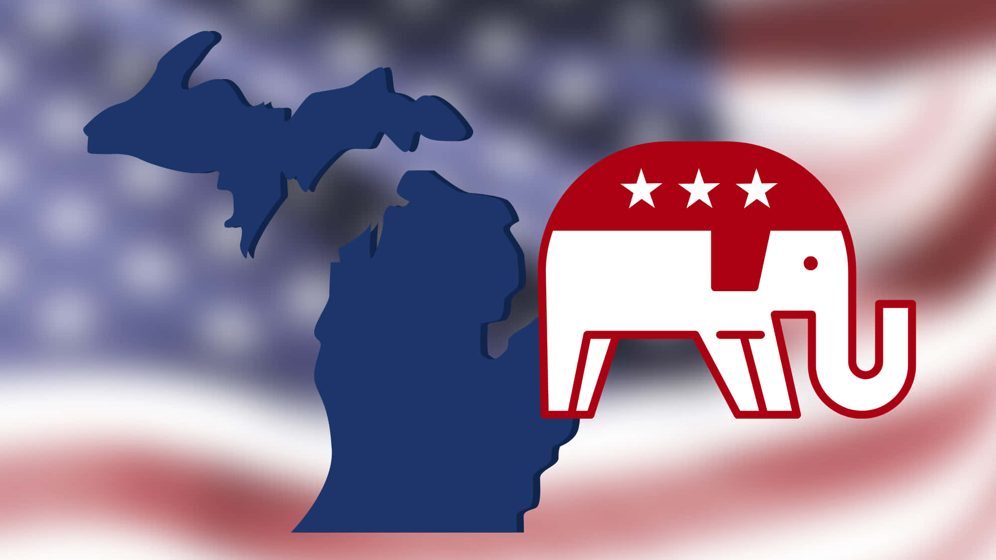 Republican Supporters In Michigan