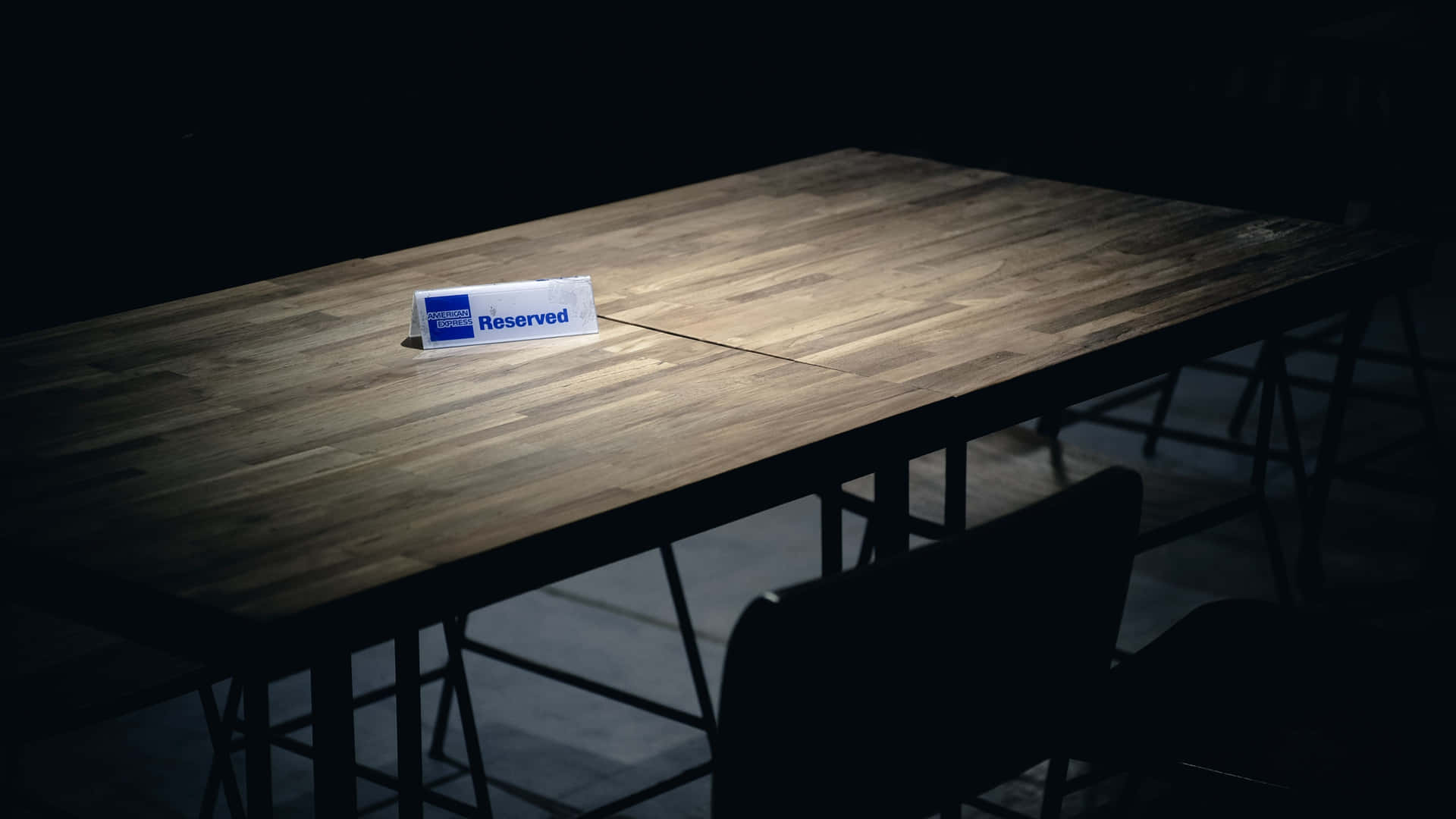 Reserved Sign Landscape Background