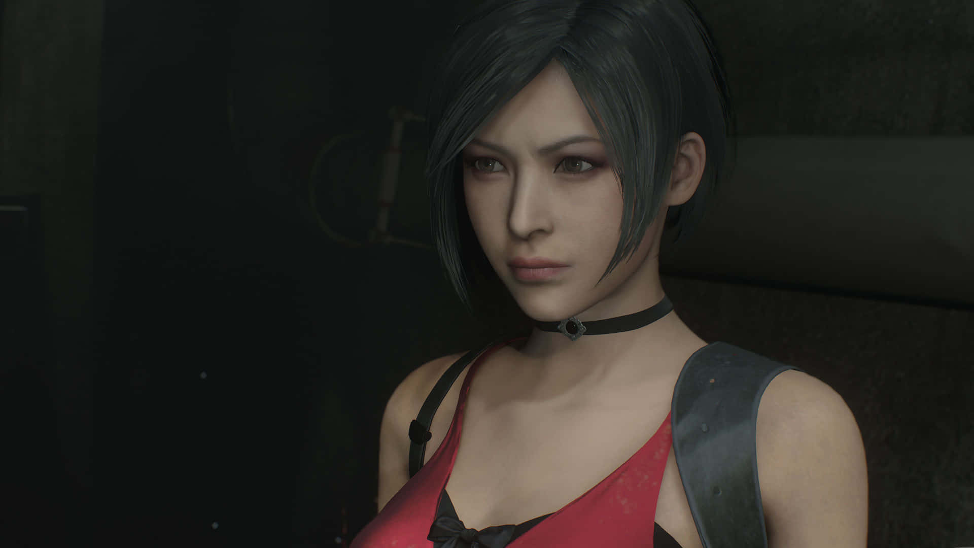 Resident Evil 2 Claire Redfield Portrait Background