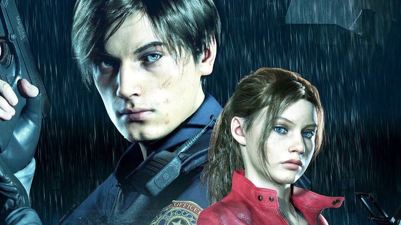 Resident Evil 2 Leon And Claire Dark Rain