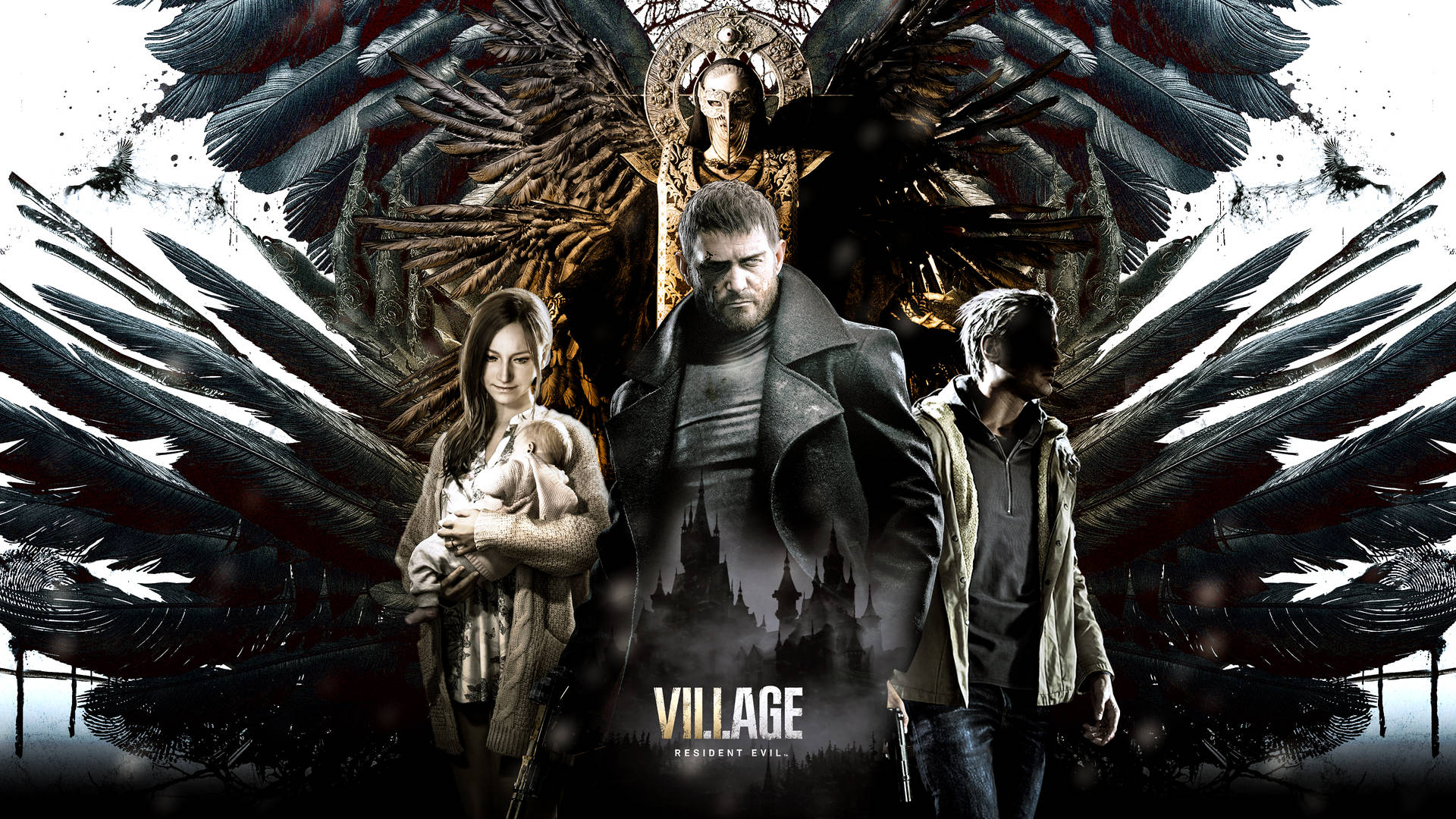 Resident Evil 8: Village Widescreen Poster Background