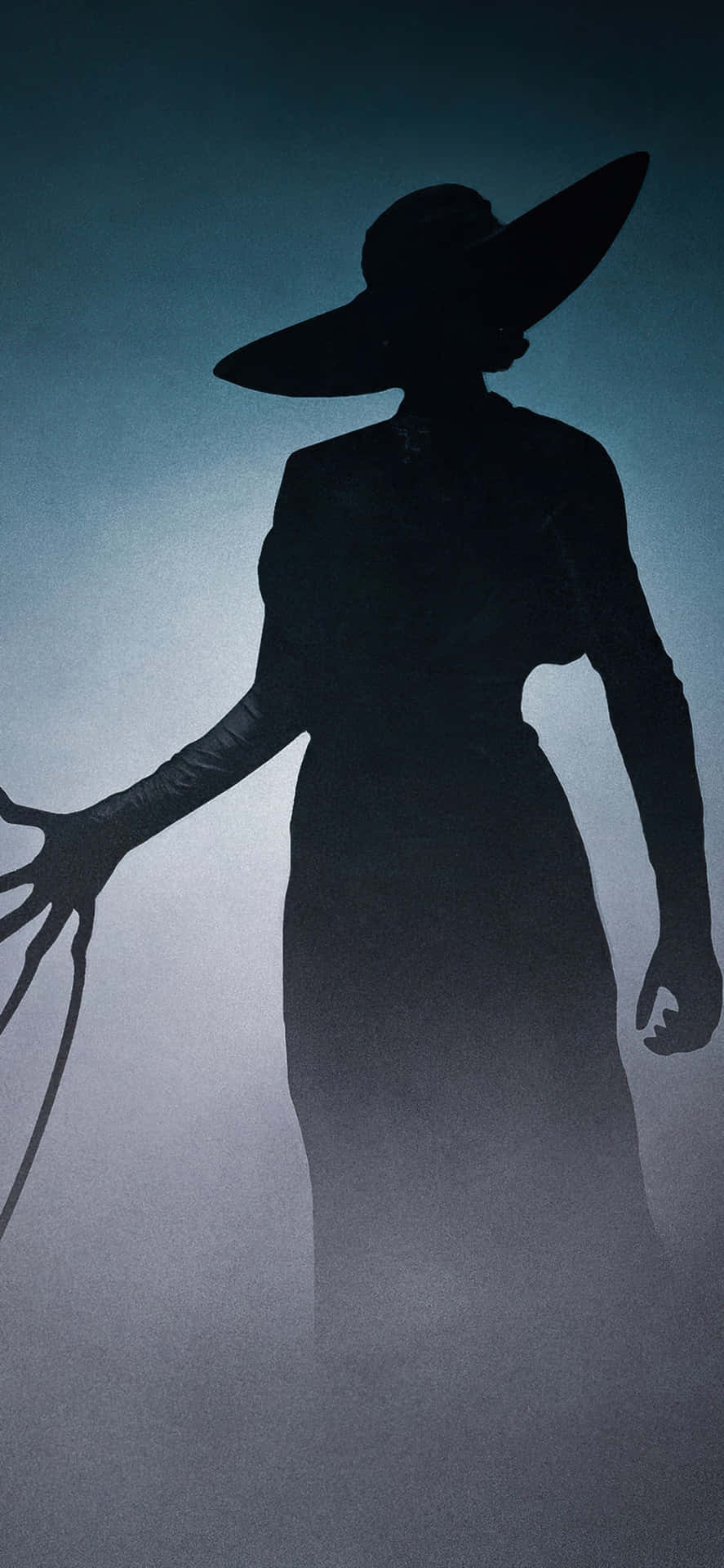 Resident Evil Iphone Girl Zombie Silhouette Background