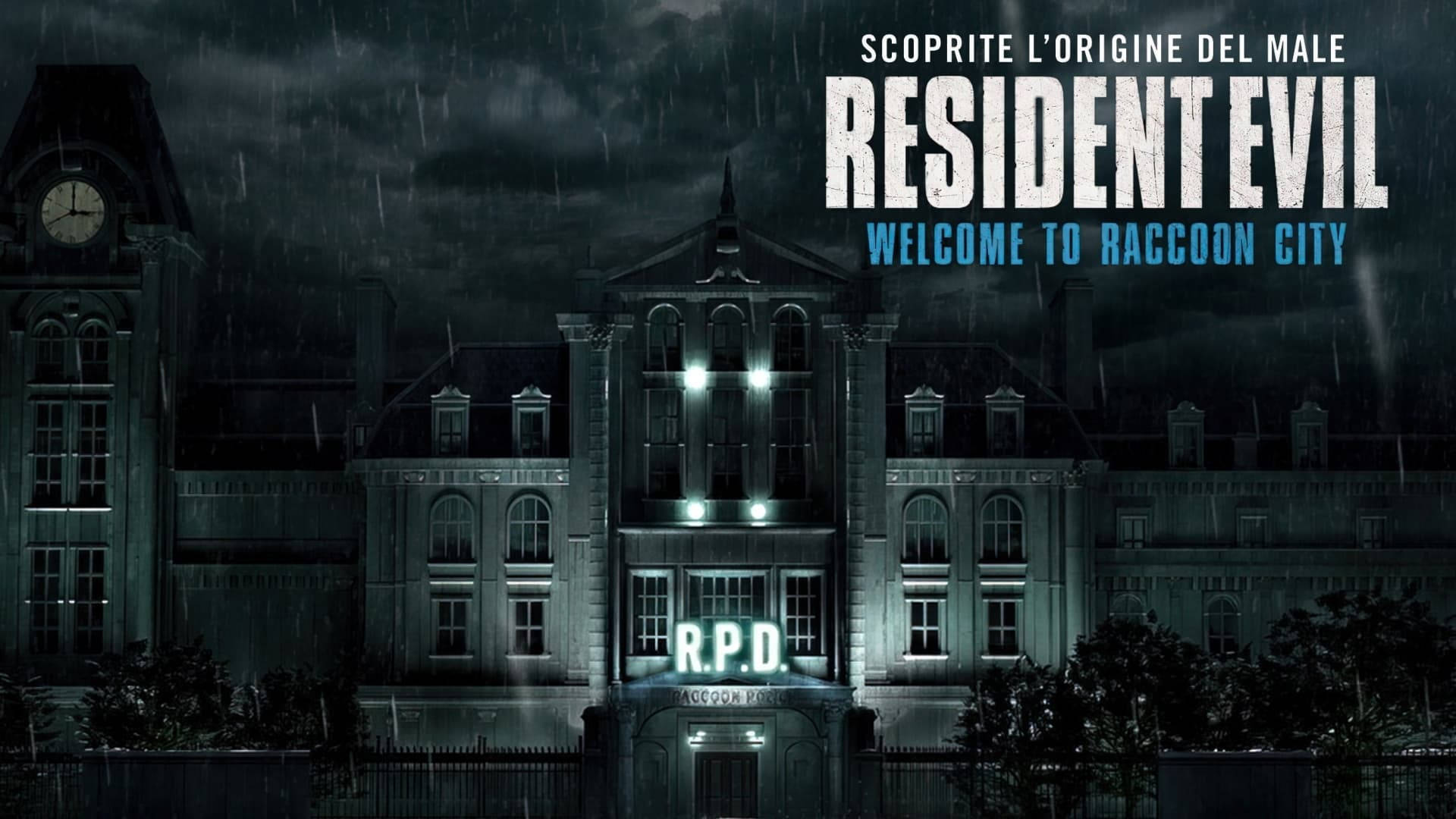Resident Evil Welcome To Raccoon City Police Background