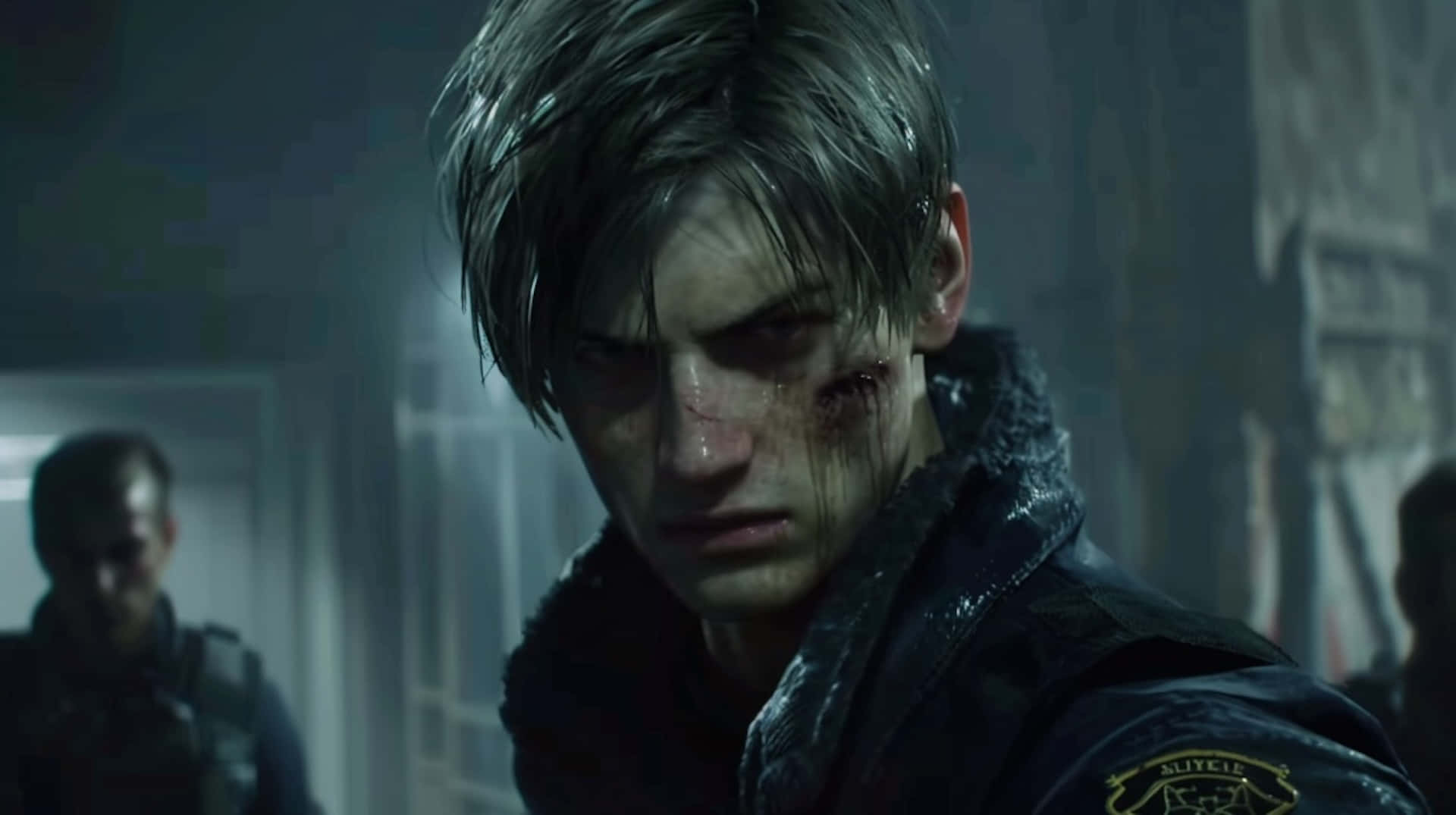 Resident Evil2 Remake Leon Injured