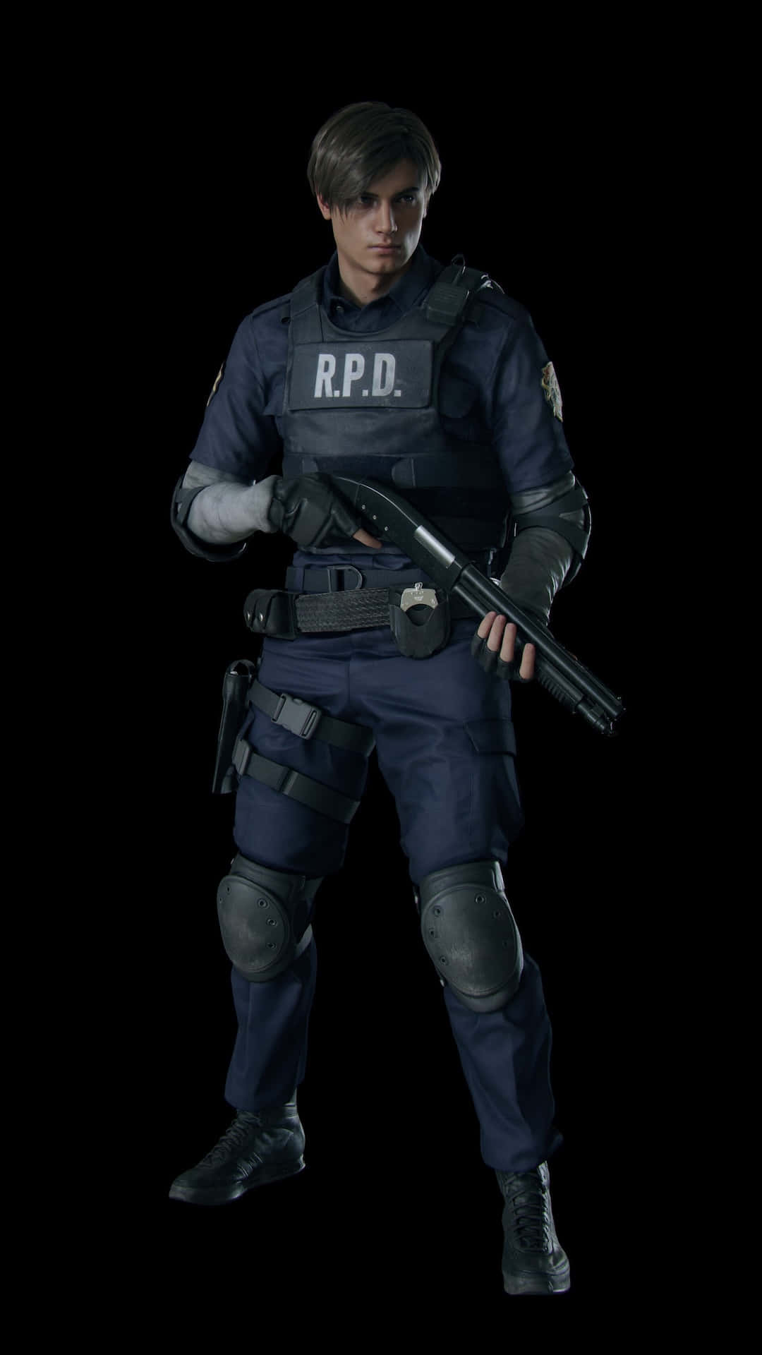 Resident Evil2 Remake Leon Kennedy Background