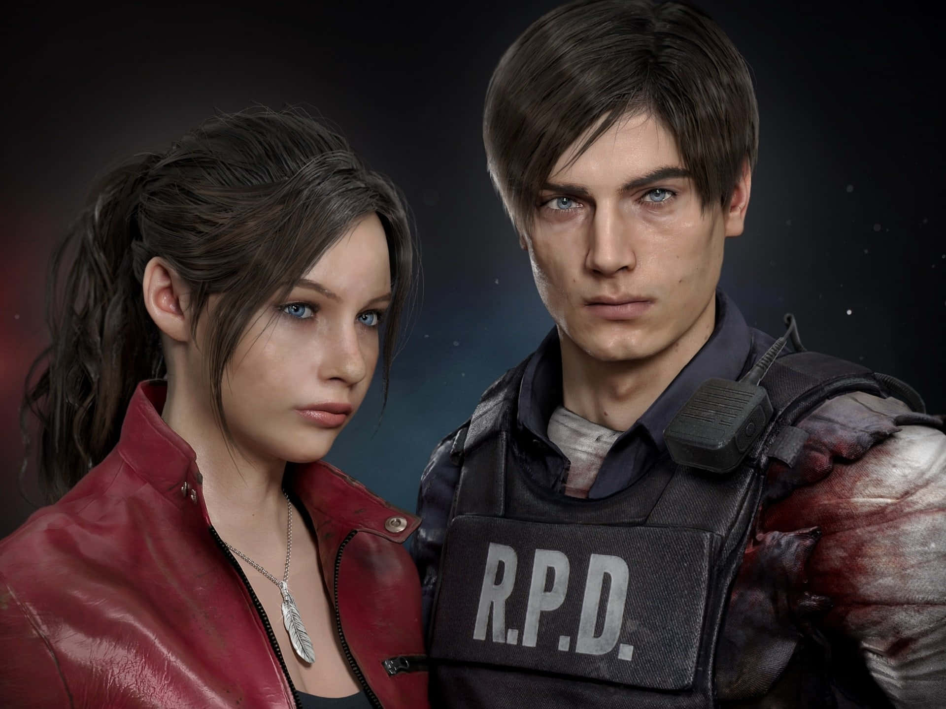 Resident Evil2 Remake Leonand Companion Background