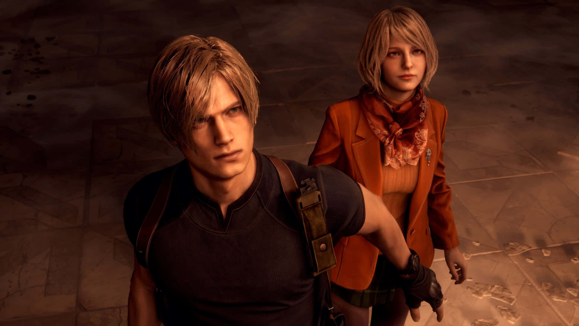 Resident Evil2 Remake Leonand Companion Background