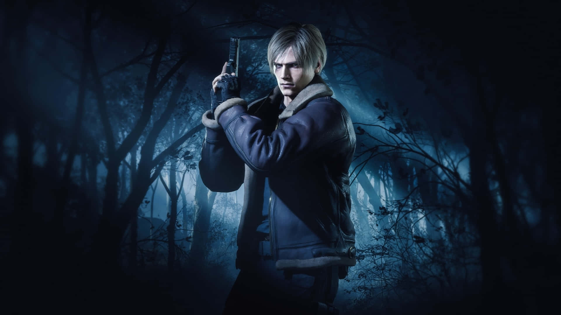 Resident Evil2 Remake Leonin Action Background