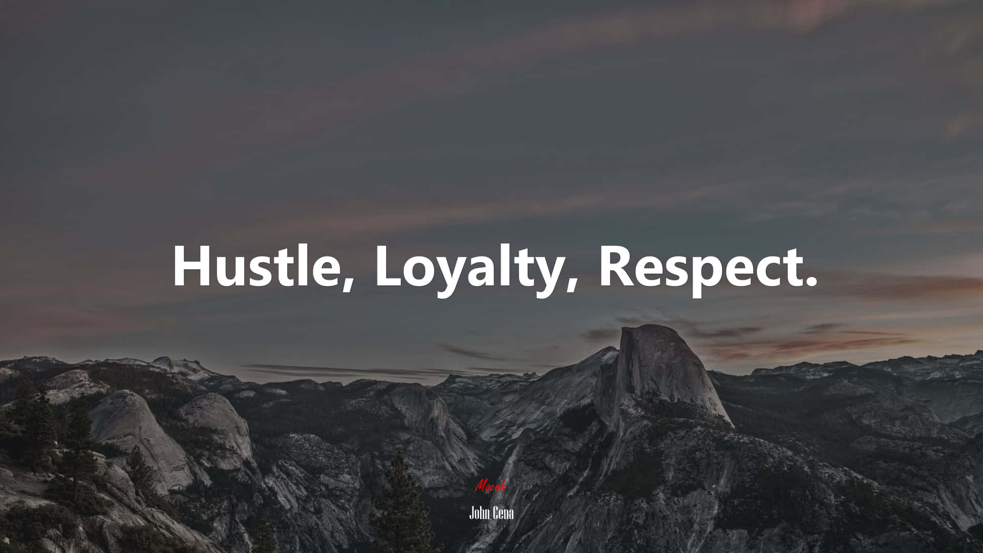 Respectful And Loyal Quote Graphics Background