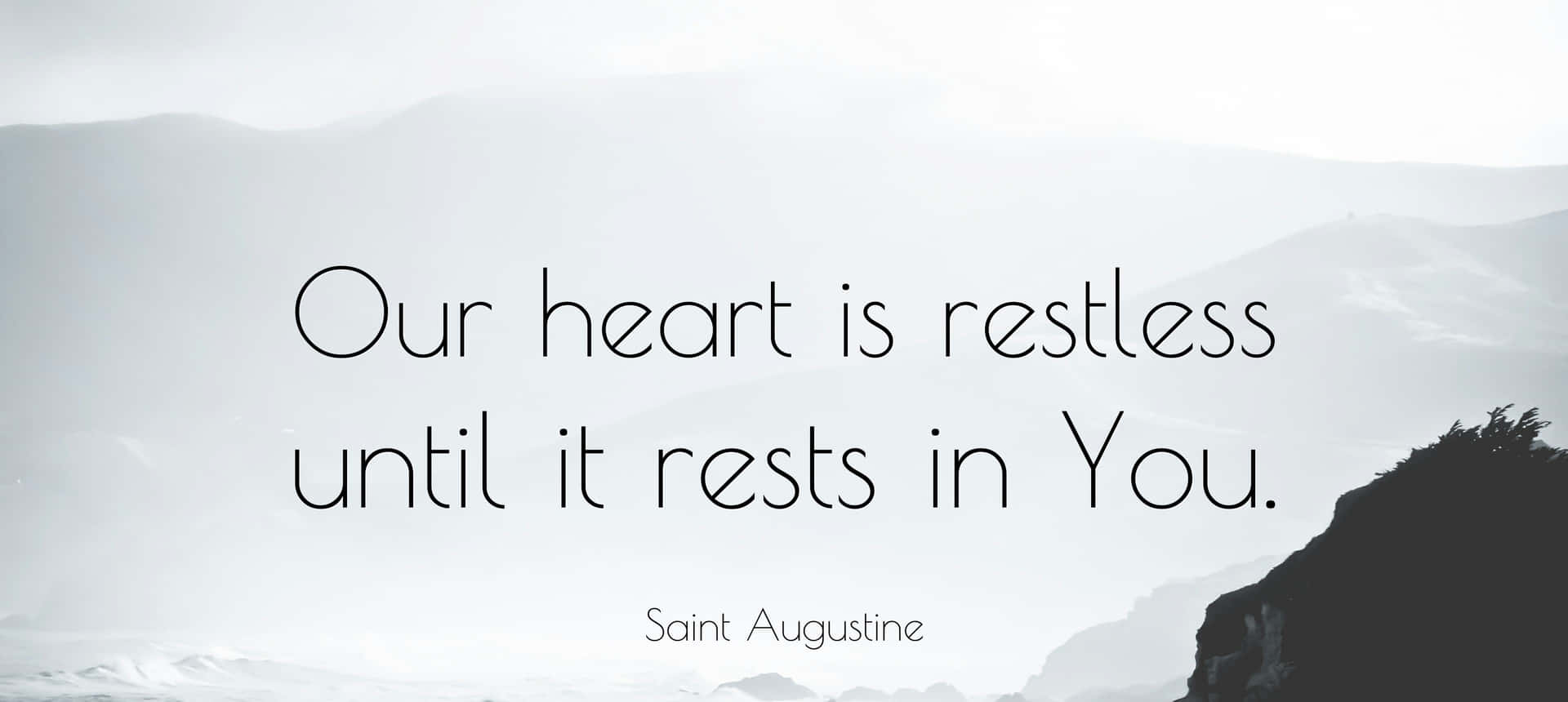 Restless Heart Graphic Quotes Background