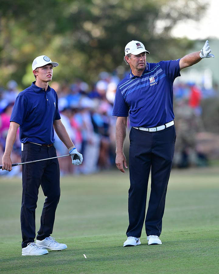 Retief Goosen And Son Leo Goosen