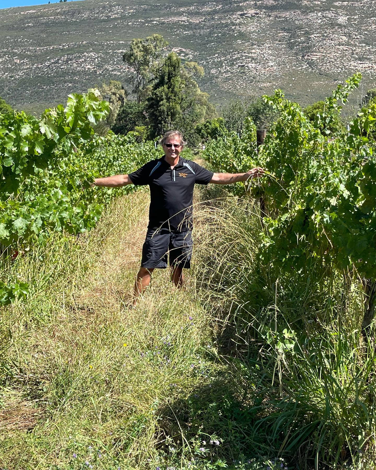 Retief Goosen Standing In Grassy Area