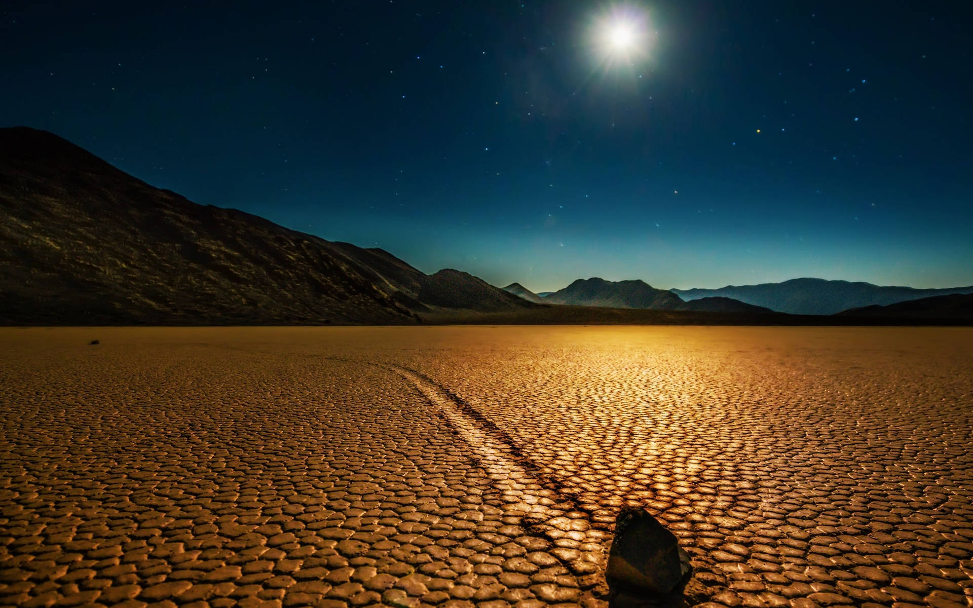 Retina Death Valley Night Background