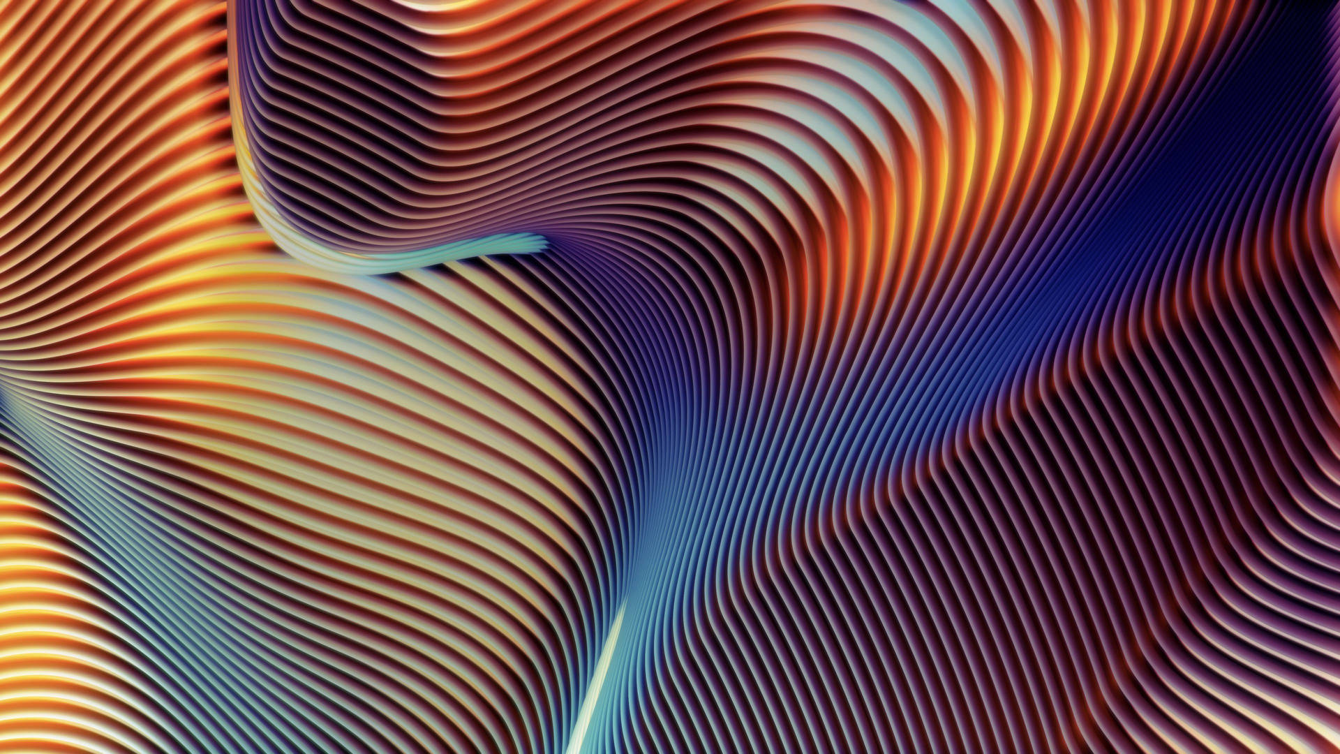 Retina Mac Abstract Swirls Background